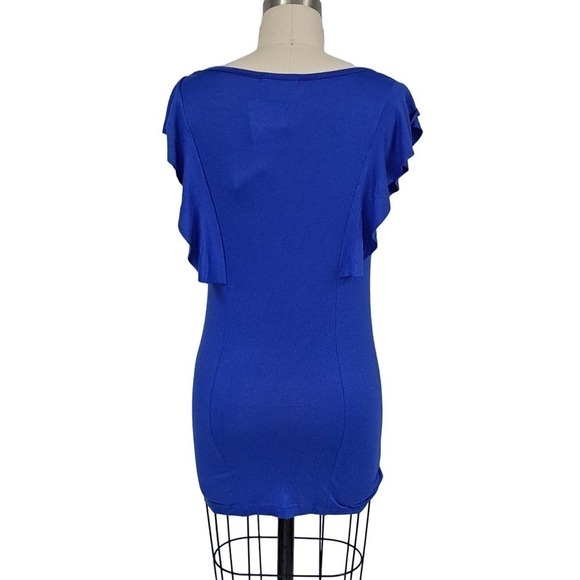 Alberto Makali blue top with zipper detail size small - Picture 4 of 6